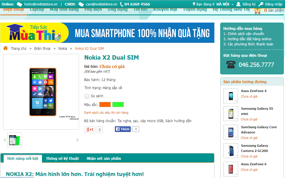 Những lý do bạn nện chọn Nokia X2 thay vì Zenfone 4.5